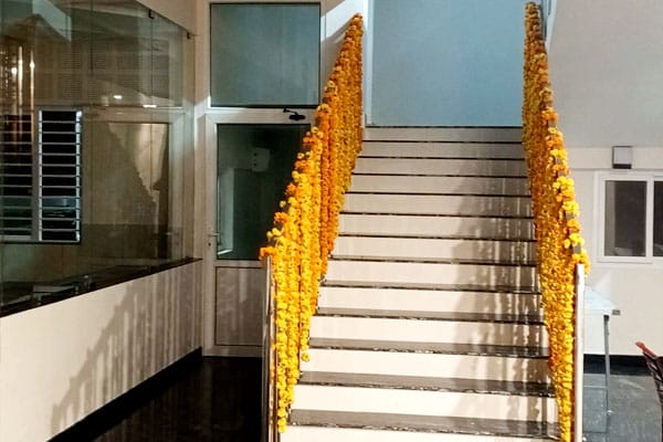 Home wedding halls in ernakulam stair